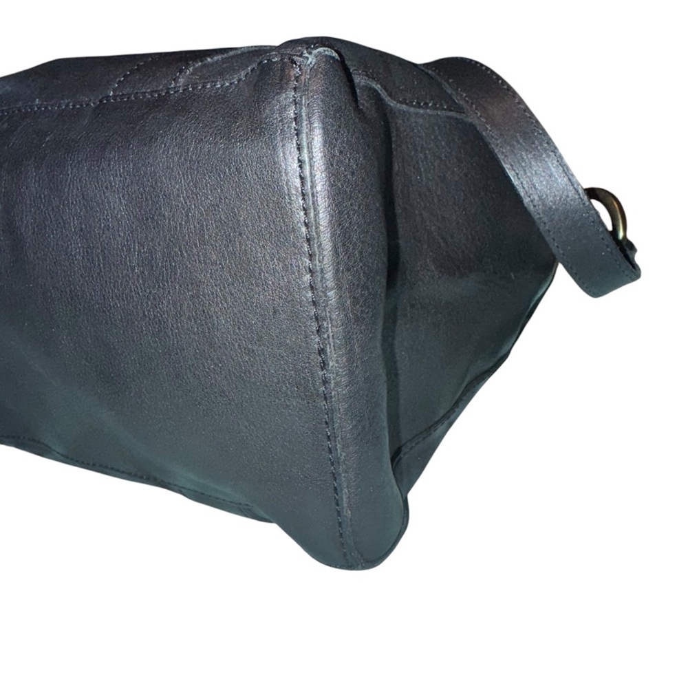 MADEWELL The Prague Satchel Leather Black Bag Crossbody Purse - Picture 9 of 16